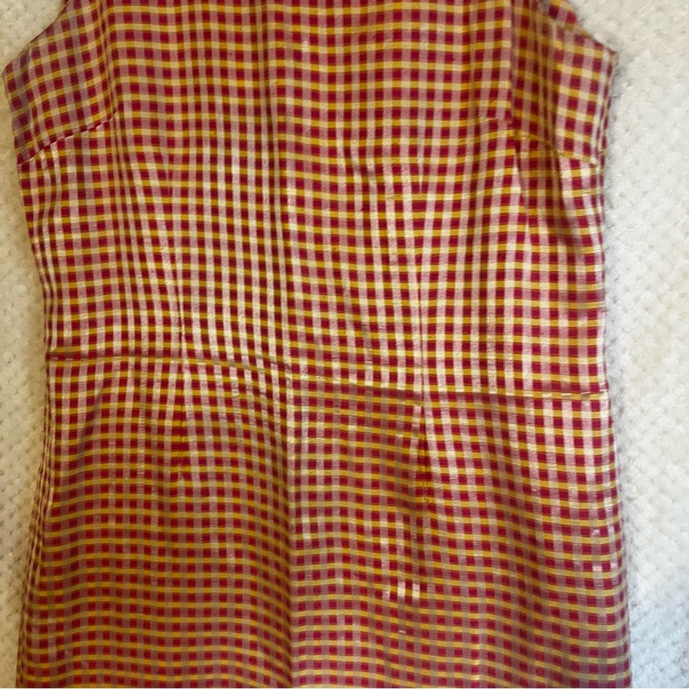 Positive Attitude Womens Y2K Vintage Mini Dress Sleeveless Colorful Bright Sz 12 - Picture 4 of 11